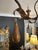 Bronze Italian Wood & Metal Vintage Chandelier For Sale - Image 8 of 8