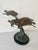 Metal Vintage Sea Turtle Trio Swimming Around Reef, Bronze Sculpture For Sale - Image 7 of 8