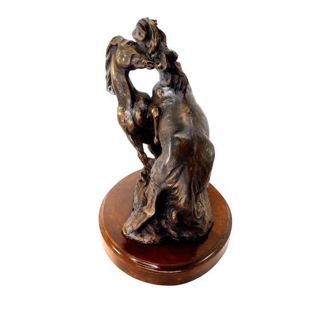 1990s "An Attitude Adjustment" Terrance Patterson Horses Sculpture For Sale In Memphis - Image 6 of 12