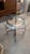 1970s 1970s Mid Century Chrome and Glass Accent Table For Sale - Image 5 of 12