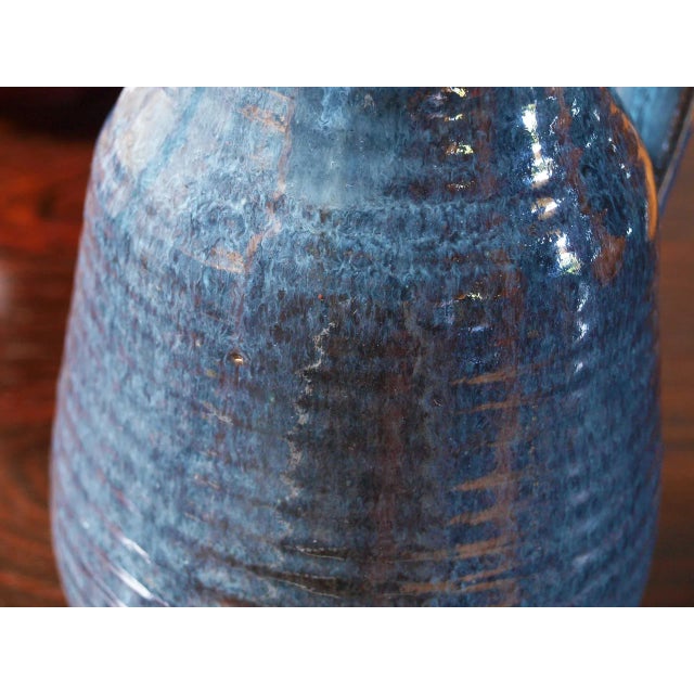 1950s Ceramic Pitcher from Accolay For Sale - Image 5 of 18
