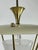 Metal Mid-Century Murano Reticello Glass and Brass Hanging Light, 1950s For Sale - Image 7 of 16