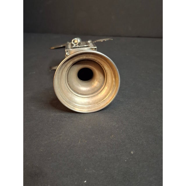 Vintage Israeli 925 Sterling Silver Havdalah Besamim Spice Tower & Bells 141 G For Sale - Image 9 of 18