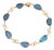 Vintage Australian Opal Bracelet 14k Gold Freeform Boulder Opals Heart Jewelry For Sale