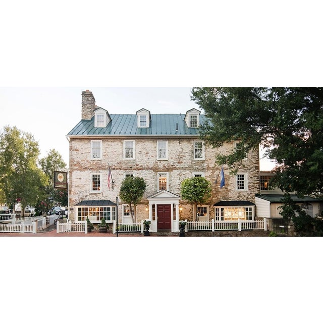 Mid 20th Century Red Fox Tavern Middleburg, Va English Print by Philip Reinagle (1749-1843) For Sale - Image 5 of 5