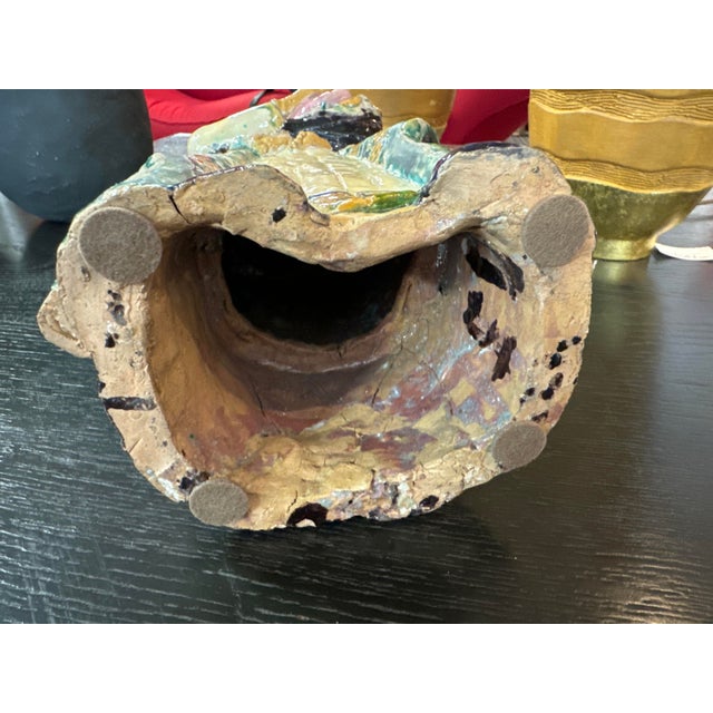 Art Deco Ceramic Sculpture of Joseph and the Child, 1920s For Sale - Image 3 of 10