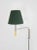 Green bc1 wall lamp by santa & cole dimensions: d 20 x w 35 x h 44 cm materials: metal, beech wood, ribbon. Available in...