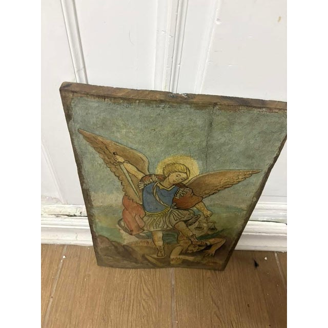 Antique Wooden Panel, 1900 For Sale - Image 4 of 12