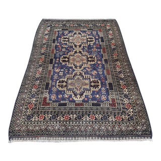 Baluch Tribal Afghan Handmade Wool Rug For Sale