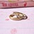 Vintage Retro Two Tone Gold Keepsake Orange Blossom Wedding Band, Ring Size 7 For Sale In Los Angeles - Image 6 of 10