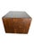 Brown Vintage Macey 4-Drawer Library Card Catalog Cabinet – Solid Wood Brass Hardware For Sale - Image 8 of 11