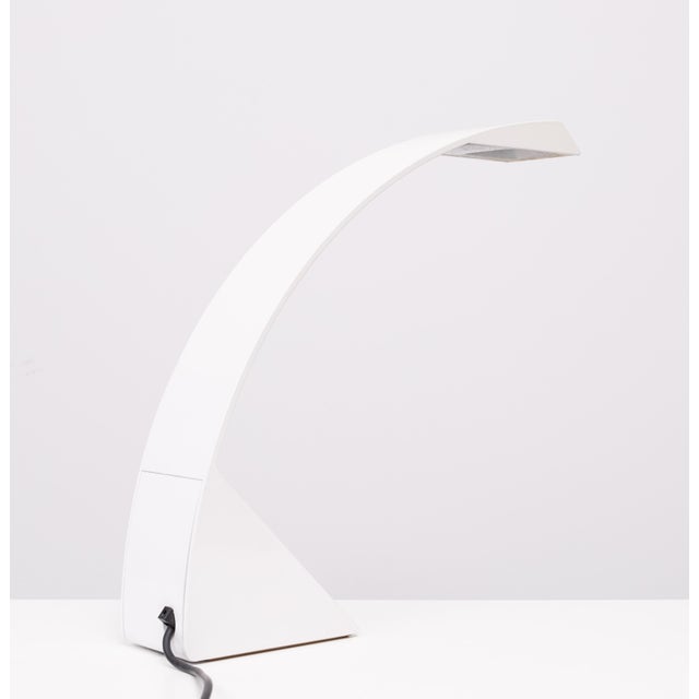 Postmodern Minimalist Postmodern Arcobalena Table Lamp by Marco Zotta, Italy, 1980s For Sale - Image 3 of 14