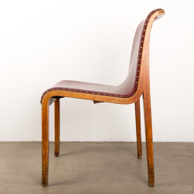 Bill Stephens for Knoll Bent Wood Dining Chair | Chairish