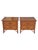 Brown Vintage Faux Bamboo Aloha Nightstands or End Side Tables by Thomasville, A Pair For Sale - Image 8 of 11