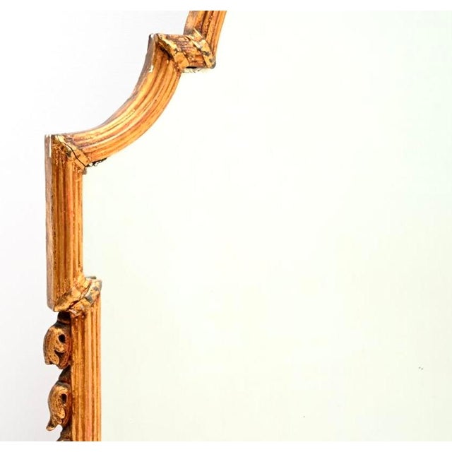 Antique French Giltwood Mirror, 1880s For Sale - Image 4 of 10