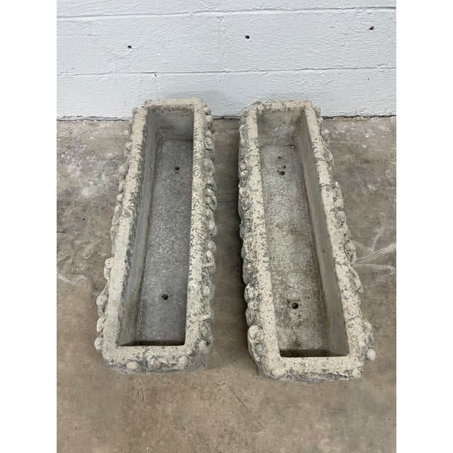 1940s 1940s Mid-Century Neoclassical Cherub Relief Trough — Montgomery Al Estate Rescue For Sale - Image 5 of 11