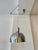 Ceiling light with a two-part pivoting articulated arm, capable of covering a large area of ​​approximately 2 meters in...