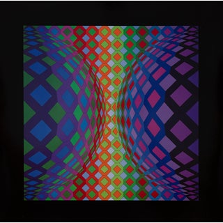 Victor Vasarely, REECH, Etching For Sale
