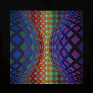 Victor Vasarely, REECH, Etching
