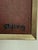 Herman Stilling “Buildings at Dawn” 1959 Framed Oil on Canvas Painting For Sale In Seattle - Image 6 of 9