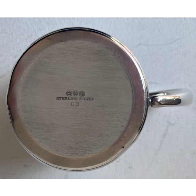 Silver Vintage Sterling Silver Hallmarked Child's Cup For Sale - Image 8 of 9
