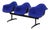Tandem Shell Bench by Herman Miller For Sale