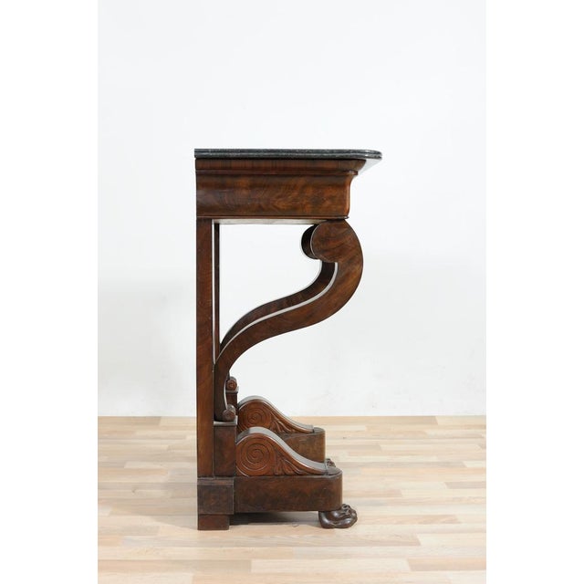 Charles X Console, France, Mid-1800s For Sale - Image 6 of 16