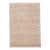 Dash & Albert by Annie Selke Niels Latte Woven Wool/Viscose Rug, 2'6" x 8' For Sale