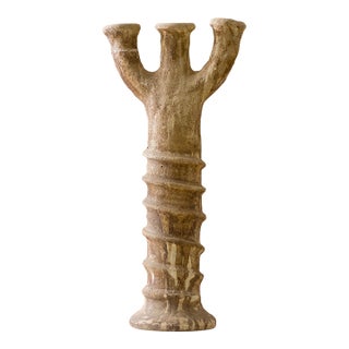 Unglazed Terracotta Tree-Branch Sculpture | One of a Kind For Sale