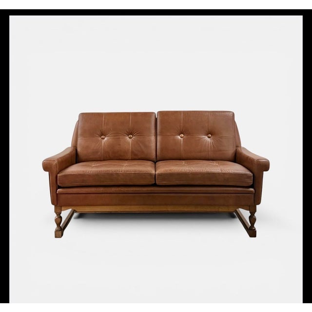 Danish Two-Seater Lounge Sofa by Svend Skipper for Skippers Furniture, Denmark, 1960s For Sale - Image 10 of 14