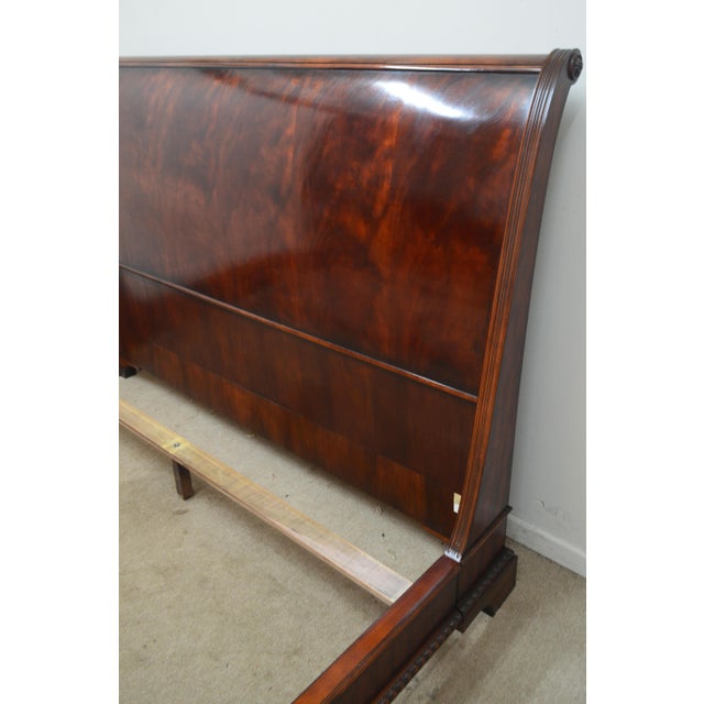 Henredon Natchez King Sleigh Bed For Sale - Image 9 of 13