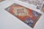 Red & Blue Vintage Floor Rug For Sale - Image 4 of 10