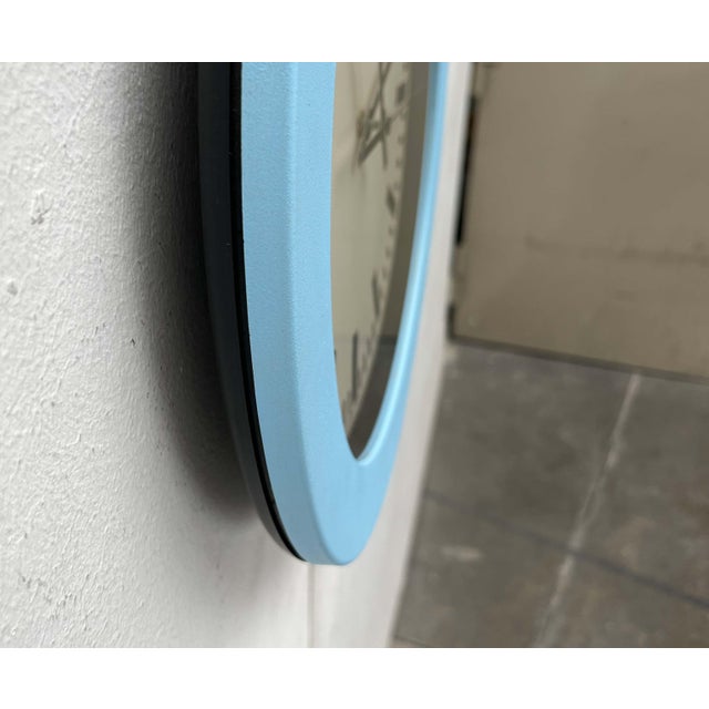 Vintage Italian Wall Clock from Junghans, 1980s For Sale - Image 10 of 18