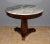 Empire Style Mahogany Side Table For Sale - Image 10 of 15