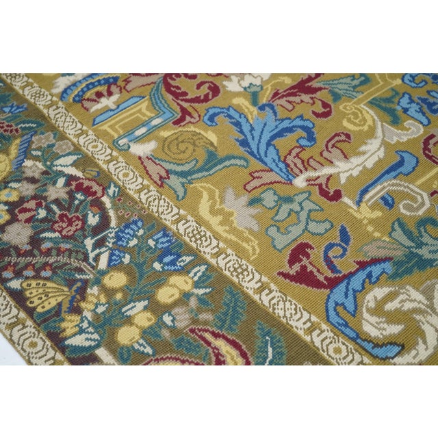 French Aubusson Design Rug 8'0" X 10'0" For Sale - Image 4 of 9