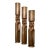 Brutalist Copper Candle Holders by Thomas R. Markusen For Sale