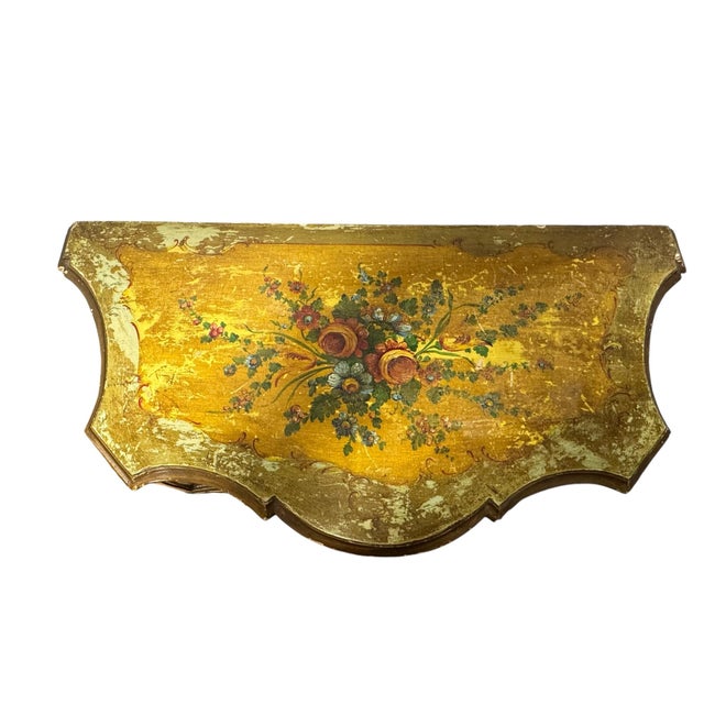 Mid 18th Century Rare Pair 18th C. Italian Venetian Rococo Hand-Painted Polychrome Bombe Commodes For Sale - Image 5 of 12