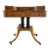 Exquisite English Regency Burl Wood Carlton House Desk on Dual-Pedestal Base, Circa Early 19th Century. For Sale