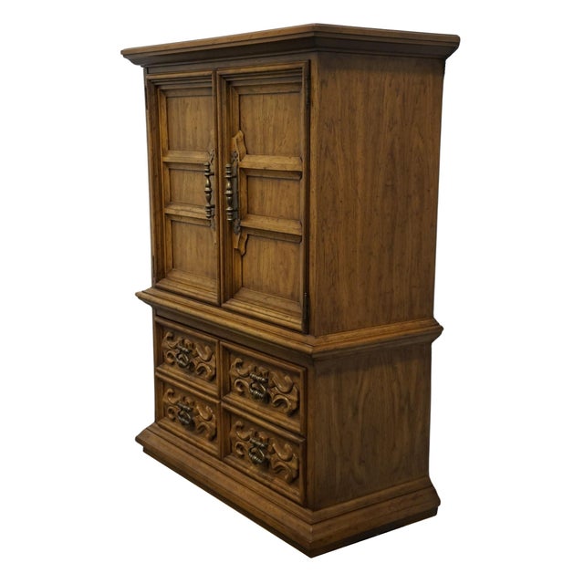 Neoclassical Drexel Furniture Velero Collection Italian Neoclassical 42" Door Chest 402-430 For Sale - Image 3 of 13