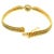 1970s Italian 14k Gold Diamond Flexible Bangle Bracelet For Sale - Image 12 of 12