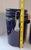 VTG Gibson Rounded Cobalt Blue Canister Set W/ Original Wooden Scoops! EUC/Mint For Sale - Image 4 of 10