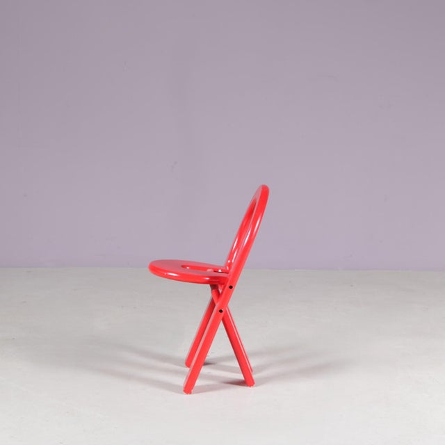 Designed by the celebrated French designer Roger Tallon in the 1970s, these children’s folding chairs, model TS, are a...