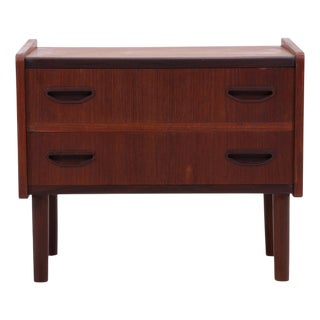 Small Mid-Century Danish Teak Chest of Drawers, 1960s For Sale