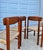 Mid Century Danish Modern Paper Cord Seat Dining Chairs | Set of Four by Sun Cabinet For Sale In Tampa - Image 6 of 18
