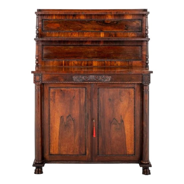 Regency Rosewood Chiffonier For Sale