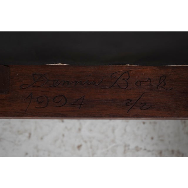 Pair Dennis Bork Williamsburg Style Mahogany Chairs For Sale - Image 18 of 18