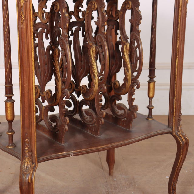 French Carved Stand, 1890s For Sale - Image 4 of 7