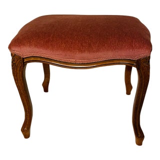 Antique Bench With Queen Anne's Legs For Sale