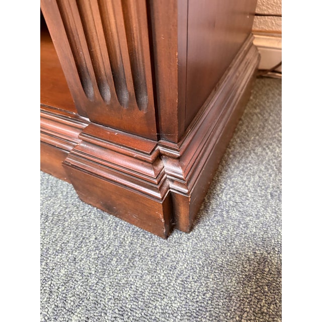 Wood Pioneer Double Arch Display Cabinet For Sale - Image 7 of 12