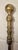Antique 18th Century Wrought Iron Turned Brass English Fireplace Shovel Tool 16 For Sale In New York - Image 6 of 11